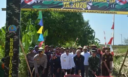 Kalapas Terbuka Kendal Hadiri Pembukaan TMMD Sengkuyung Tahap III