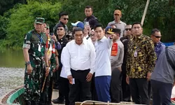 Wapres Gibran Tinjau Pembangunan Jembatan Way Bungur Rp96,8 Miliar di Lampung Timur