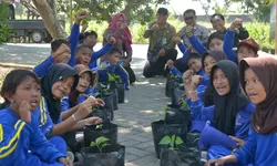 Lapas Terbuka Kendal Jadi Destinasi Edukasi, Siswa SD Belajar Pertanian dan Pemasyarakatan