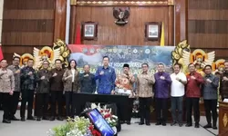 AHY Pimpin Rakor Pengembangan Bali, Bupati Bangli Dorong Infrastruktur Pariwisata