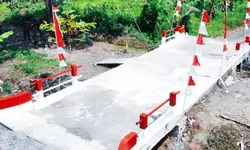 Jembatan Beton Kampung Kaugapu Selesai Dibangun, Permudah Akses Warga Mimika Timur