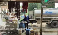 Rudy Susmanto Percepat Penanganan Kekeringan, Air Bersih Disalurkan ke Desa Jagabaya