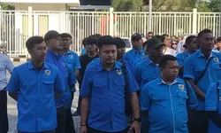 KNPI Sukaraja Komitmen Jaga Kebersihan Gelora Pakansari untuk Piala AFF 2026