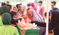 Gerakan Pangan Murah di Cileungsi Diserbu Warga, Harga Sembako Lebih Terjangkau