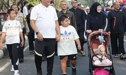 Bupati Bogor Rudy Susmanto Nikmati Car Free Day Bersama Keluarga