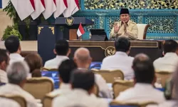 Prabowo Bahas Strategi Ekspor Rp300 Miliar Dolar Bersama Kadin, Fokus Hadapi Perubahan Rantai Pasok Global
