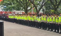 1.105 Personel Gabungan Amankan Laga Timnas Indonesia vs Vietnam di Stadion Pakansari