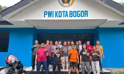 Sambangi PWI Kota Bogor, Kang Andy Usung Program Pendidikan dan Kesejahteraan Wartawan