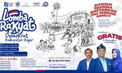 Lomba Rakyat Demokrat Kabupaten Bogor Hadirkan Kompetisi Lintas Generasi, Sembilan Permainan Siap Digelar