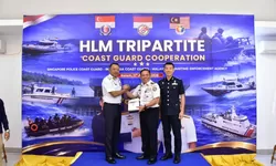 Bakamla RI Perkuat Kerja Sama Trilateral dengan Malaysia dan Singapura untuk Keamanan Laut
