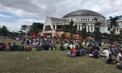 Ratusan Massa KNPB Mimika Gelar Aksi Damai, Sampaikan Enam Tuntutan Politik Papua