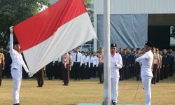 Lapas Cibinong Peringati HUT ke-81 RI, Pengabdian Petugas Mendapat Apresiasi