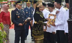 7 Warga Binaan Lapas Terbuka Kendal Langsung Bebas Berkat Remisi Kemerdekaan