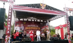 Kemeriahan HUT RI ke-81 di Ciangsana, Nasionalisme Berpadu dengan Budaya Lokal