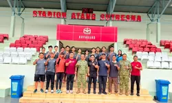 Kasum TNI Richard Tampubolon Pantau Tes Fisik Atlet Taekwondo di Markas Kopassus