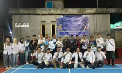 Milad Karang Taruna dan HUT RI ke-81, Pemuda Desa Bojong Gelar Turnamen Badminton