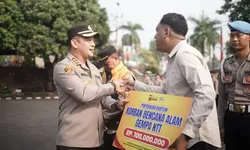 Solidaritas Lintas Pulau, Polres Bogor Bersama Mahasiswa NTT Kirim Bantuan Rp100 Juta ke Manggarai Timur