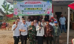 Posyandu Mawar 2 Diresmikan, Desa Cikahuripan Kini Punya 27 Posyandu