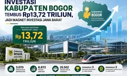 Bogor Makin Dilirik Investor! Realisasi Investasi Rp13,72 Triliun, Tertinggi Ketiga di Jabar