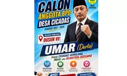 Pemilihan BPD Cicadas 2027–2035, Umar Darto Usung Empat Pilar Perjuangan