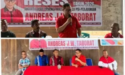 Bawa Mandat Rakyat, Andreas Taborat Kawal Pembangunan Strategis dan Kesejahteraan