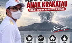 Gunung Anak Krakatau Erupsi, Ketua KONI Bogor Imbau Atlet dan Pelatih Lindungi Diri
