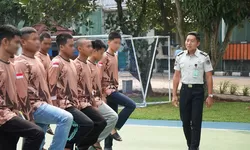 Lapas Cibinong Bentuk Karakter Warga Binaan Lewat Latihan Pramuka