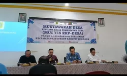 Musdes Sanja Digelar, Kecamatan Tekankan Perencanaan Pembangunan Sesuai Prioritas