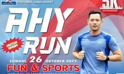 AHY RUN 2025 Siap Digelar di Bandung, Sediakan 5 Paket Umrah untuk Peserta Beruntung