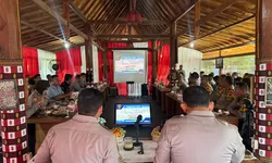 Polres Bogor Gelar Anev Kamtibmas, Kapolres Tekankan Penguatan Sinergi dan Pelayanan Humanis