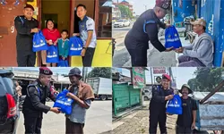 Lapas Cibinong Gelar Jumat Berkah, Bagikan Sembako untuk Warga Sekitar