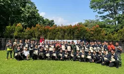Lapas Sentul Gelar Pembinaan Fisik, Mental, dan Disiplin Pegawai di Kostrad Cilodong
