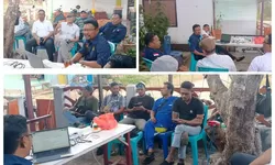 PWI Kepulauan Tanimbar Gelar Sosialisasi UKW, Tahap Pendaftaran Dimulai Secara Daring