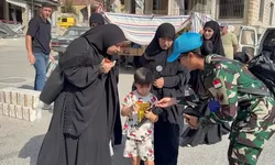 Satgas Yonmek TNI Konga XXIII-S/UNIFIL Gelar Community Engagement di Pasar Ett Taibee