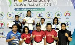 Pertina Kabupaten Bogor Raih 5 Medali Emas dan Juara Umum di Popda Jabar 2025