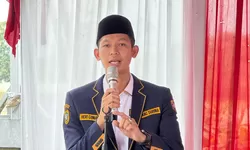 Ketua Karang Taruna Bogor Resmikan Jalan H Ghazali di Dramaga