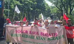 Hari Tani Nasional 2025, Forum Rakyat Bogor Raya Gelar Aksi Leumpang Suku Desak Pemkab Selesaikan Konflik Agraria