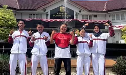 Tim Panjat Tebing Kabupaten Bogor Targetkan Emas di Popda XIV Jabar 2025