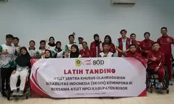 SOD Kabupaten Bogor Gelar Latih Tanding Bersama SKODI Kemenpora untuk Perkuat Atlet Disabilitas