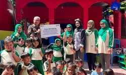 BRI Bogor Pajajaran Bangun Ruang Kelas Baru untuk PAUD di Tanah Sareal