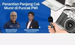 Catatan Mahmud Marhaba: Penantian Panjang Cak Munir Akhirnya Berbuah di Puncak PWI Pusat