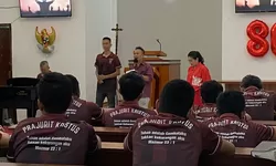 Lapas Cibinong Gelar Ibadah Rutin Nasrani, Perkuat Pembinaan Rohani Warga Binaan