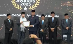 Bupati Bogor Rudy Susmanto Raih Penghargaan Kepala Daerah Pendukung Baznas di Baznas Awards 2025