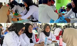 Lapas Cibinong Ikut Sukseskan Bakti Sosial Ditjenpas, Hadirkan Pengobatan Gratis dan Bantuan Sosial