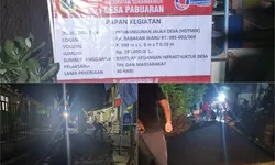 Pembangunan Jalan Desa di Pabuaran Gunakan Dana Bantuan Infrastruktur