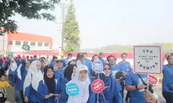 Unida Gelar Fun Walk di Stadion Pakansari, Semarakkan HUT ke-80 RI dengan Semangat Persatuan