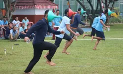 Meriah! Lapas Cibinong Gelar Lomba Tradisional Rayakan HUT ke-80 RI