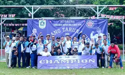 Karang Taruna Pondok Udik Gelar Final Sepak Bola Antar RW, RW 07 A Raih Juara 1