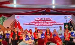 Lapas Khusus Kelas IIB Sentul Meriahkan Gathering DWP di Telaga Cikeas, Salurkan 200 Paket Sembako