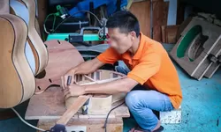 Warga Binaan Lapas Cibinong Produksi Gitar Akustik Berkualitas Lewat Program Pembinaan Kemandirian